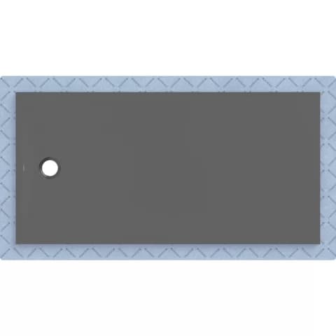 Cadita de dus Geberit CleanFloor30, 180x90x3.5 cm cu folie de hidroizolatie