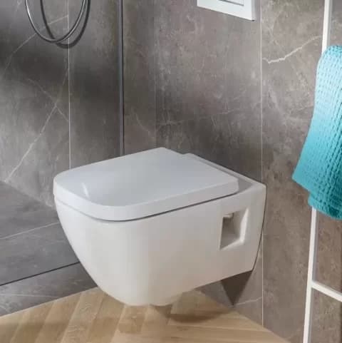Capac vas wc dreptunghiular Geberit Selnova Square