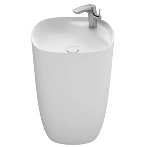 Lavoar baie freestanding, alb mat Roca Beyond 50x45 cm