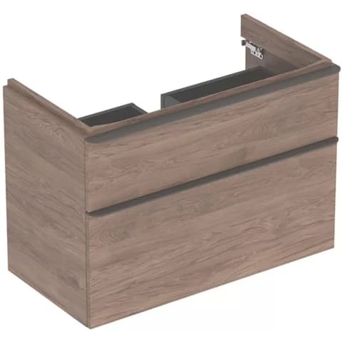 Dulap Geberit Smyle Square 88.4x47x61.7 cm suspendat, nuca