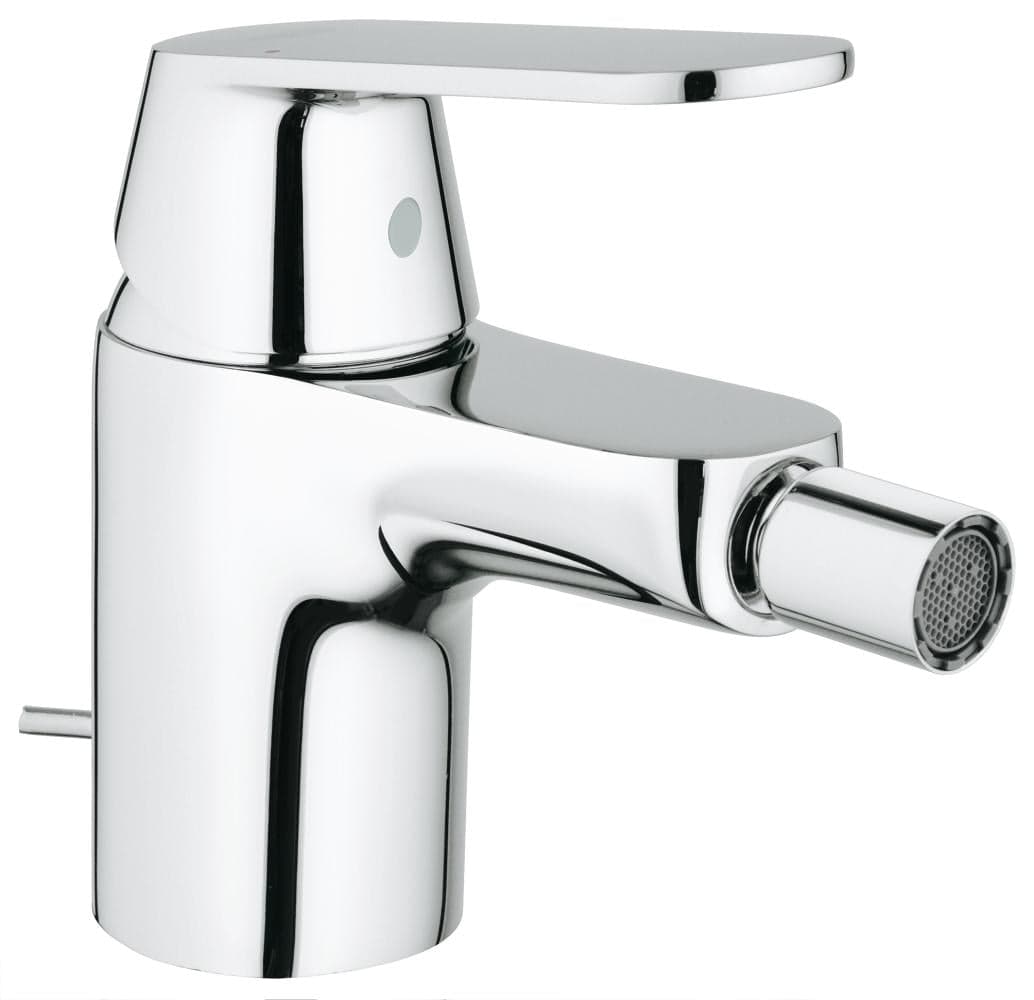 Baterie  bideu Grohe Eurosmart Cosmo, furtune flexibile, crom-32839000