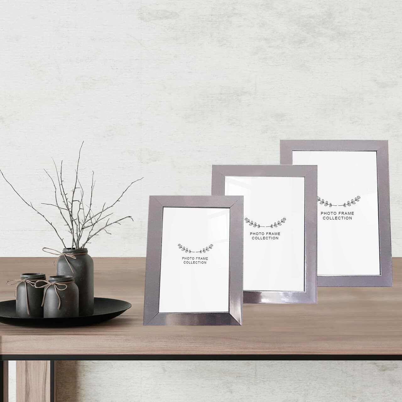 Rama foto, 3IGFC1029, Argintiu