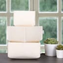 Set organizator de birou din fetru, HMY, Crem - 3