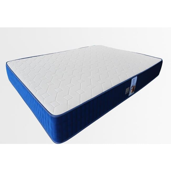 Saltea Lux Plus Ortopedica 160x200x24 cm, Arcuri Bonnell, Fermitate Mediu spre tare , Husa Matlasata 2 Fete: vara-iarna