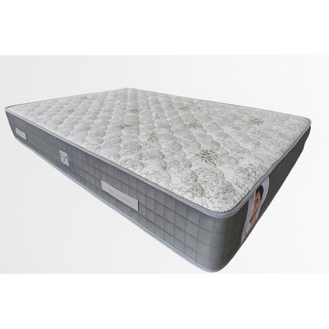 Saltea Superlux Ortopedica 120x200x26 cm, Arcuri Bonnell, Fermitate Mediu spre tare , Husa Matlasata 2 Fete: vara-iarna