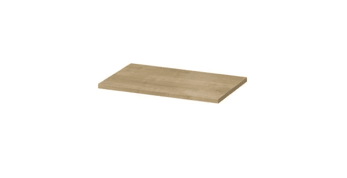 Blat pentru mobilier baie 80 cm, stejar, City Cersanit