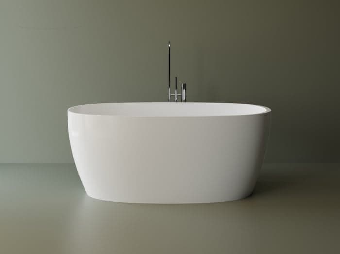 Cada de baie freestanding compozit 150x70, ovala, Foglia Cecilia