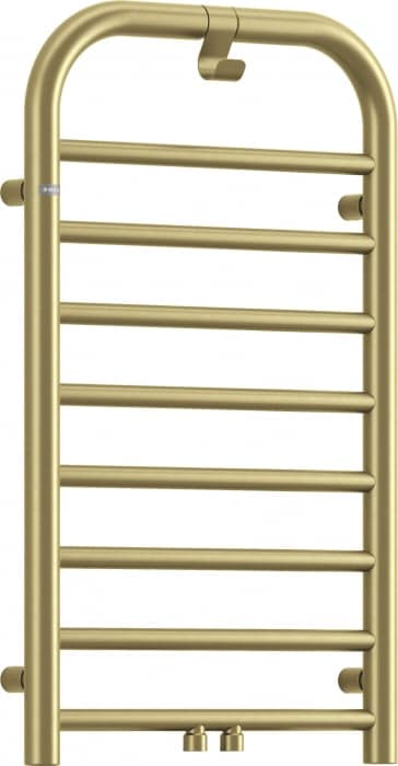 Calorifer de baie, scara, 85x50 cm, auriu mat, Deante Silia