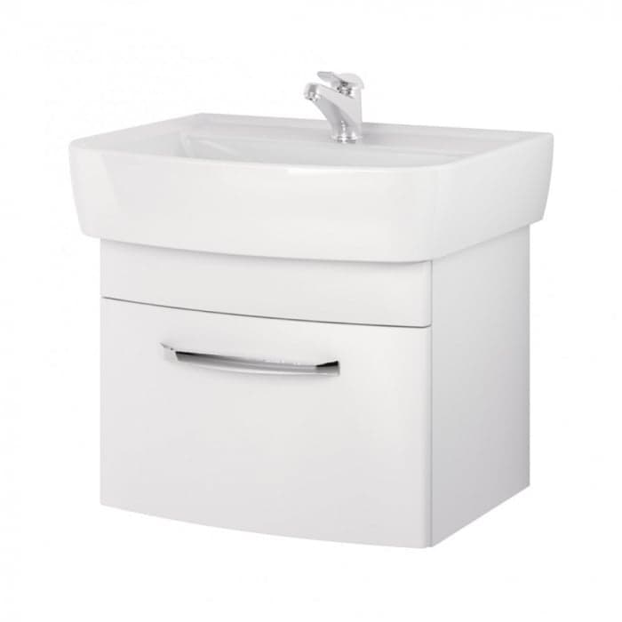Dulap de baie Pure Alb pentru lavoar Pure 60 Cersanit