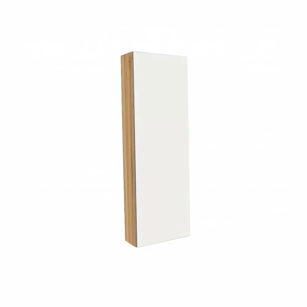 Dulap suspendat cu oglinda KolpaSan Malaya, 45 cm, stejar natur