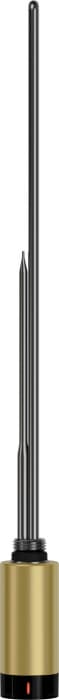 Element de incalzire electric, pentru calorifer baie, auriu mat, 400 W, Deante Silia