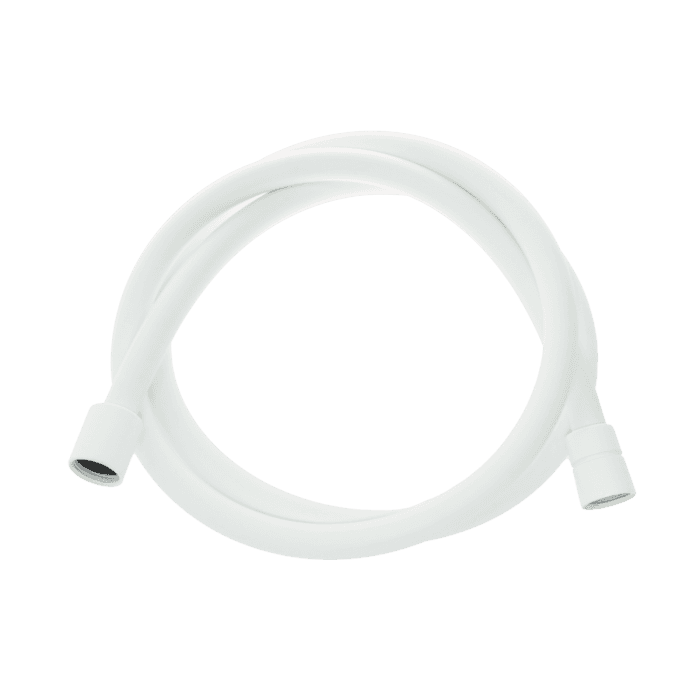 Furtun de dus anti-twist din PVC, alb, F-DESIGN Inula
