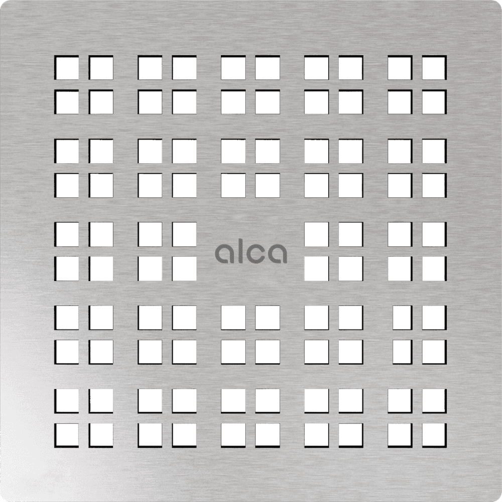 Gratar sifon pardoseala din otel inoxidabil 102x102 mm Alcadrain MPV015