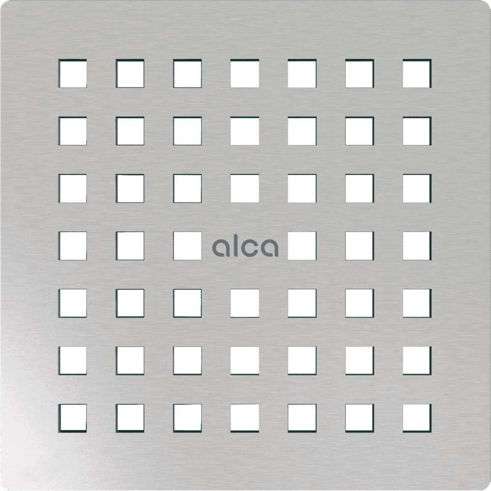 Gratar sifon pardoseala din otel inoxidabil 102x102 mm Alcadrain MPV014
