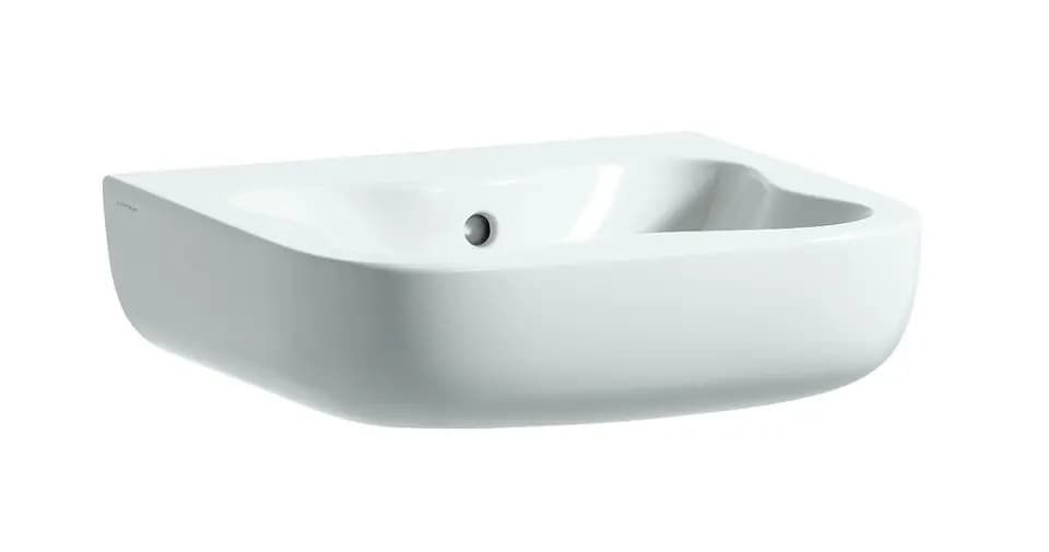 Lavoar baie pentru copii 45x41 cm, alb, semirotund, Laufen Florakids