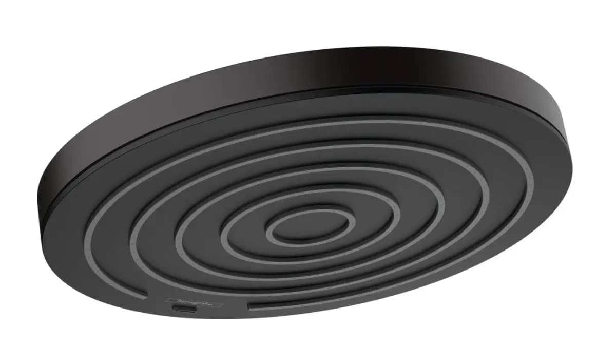 Palarie de dus 260 cm, 1 jet, negru mat, Hansgrohe Pulsify S