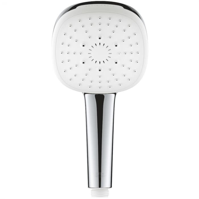 Para dus crom patrata cu 3 functii Grohe Tempesta Cube 110