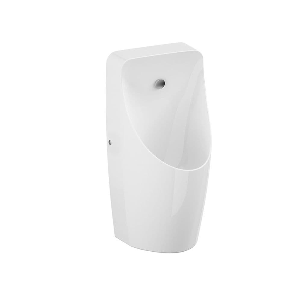 Pisoar alb cu alimentare din spate,dop ceramic inclus, Cersanit, Crea
