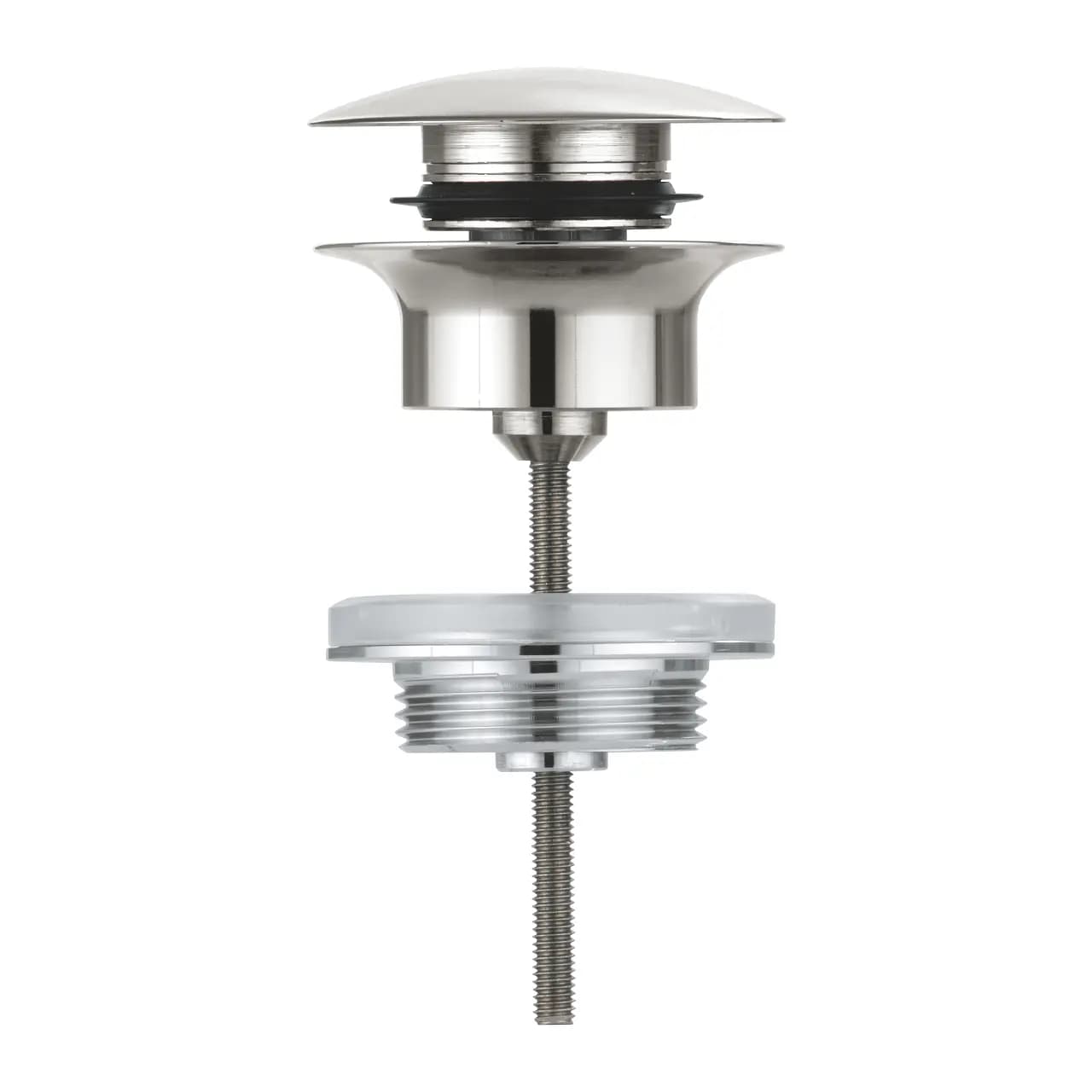 Ventil scurgere lavoar cu click clack cu preaplin, inox periat, Grohe