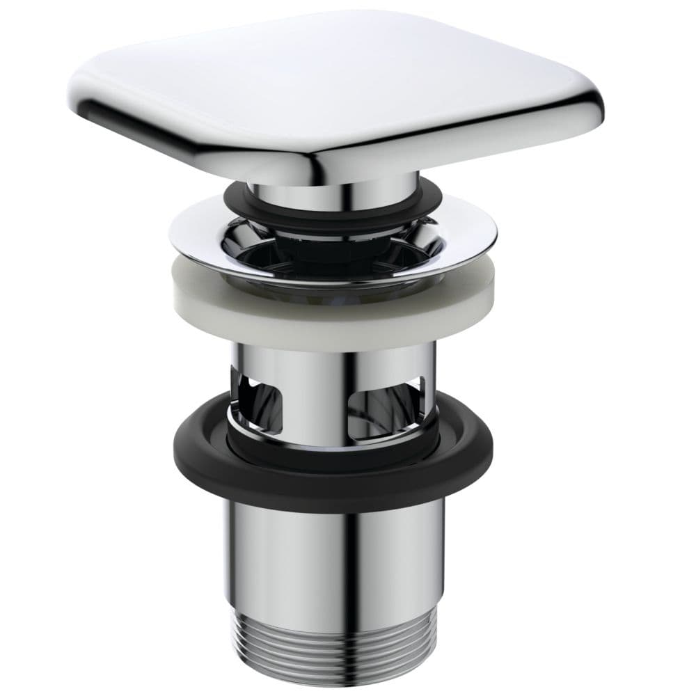 Ventil lavoar click-clack cu preaplin Ideal Standard Strada II crom lucios