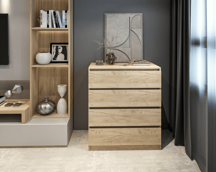 Comoda MP5 4S Stejar k003 90x44x103 cm