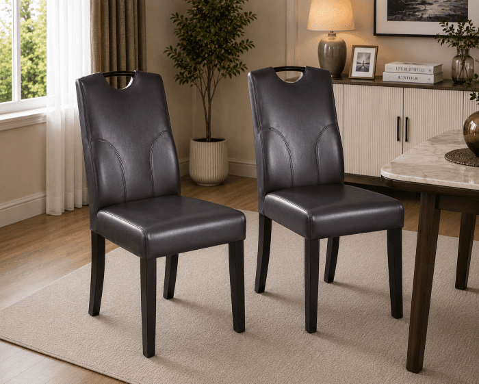 Set 2 Scaune RH6002C Negru