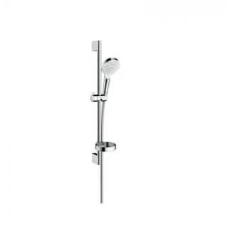 Set de dus Hansgrohe Crometta cu para 2 jeturi, bara, furtun si savoniera
