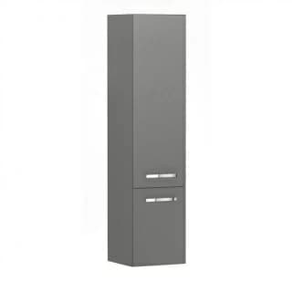 Dulap suspendat Oristo Wave 40x40.3x170 cm culoare gri mat
