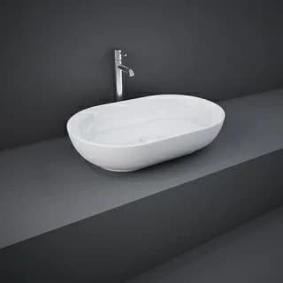 Lavoar Rak Ceramics Feeling oval 55x35 cm alb mat
