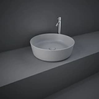 Lavoar Rak Ceramics Feeling rotund Ø 42 cm culoare gri mat