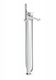 Baterie cada si dus Roca L90 freestanding cu para dus si furtun flexibil