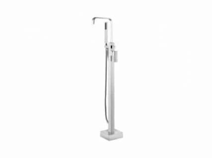 Baterie cada si dus freestanding Besco Modern I crom