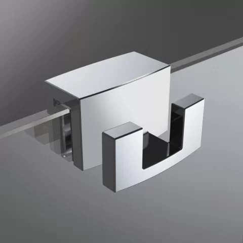 Cuier Radaway, cu fixare pe sticla