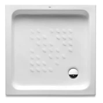 Cadita dus patrata ceramica Roca Italia 70x70 cm, alb
