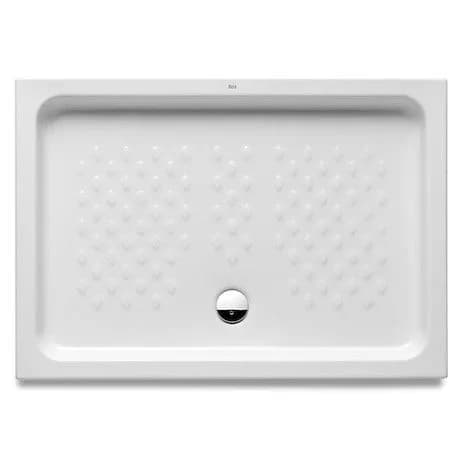 Cadita dus dreptunghiulara ceramica Roca Italia 90x72 cm, alb