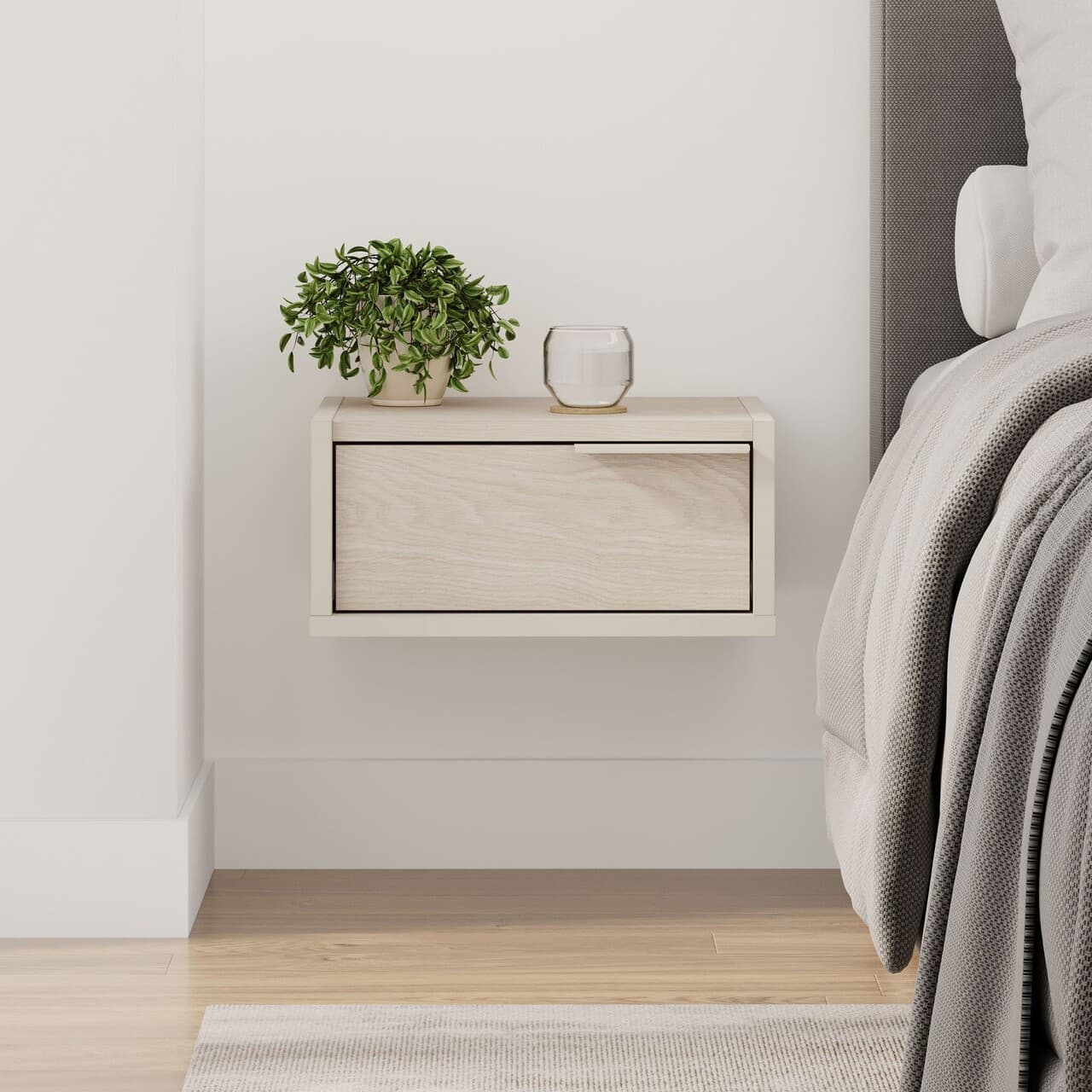 Noptiera, Hanah Home, Eco, 40x18.8x30 cm, Gresie