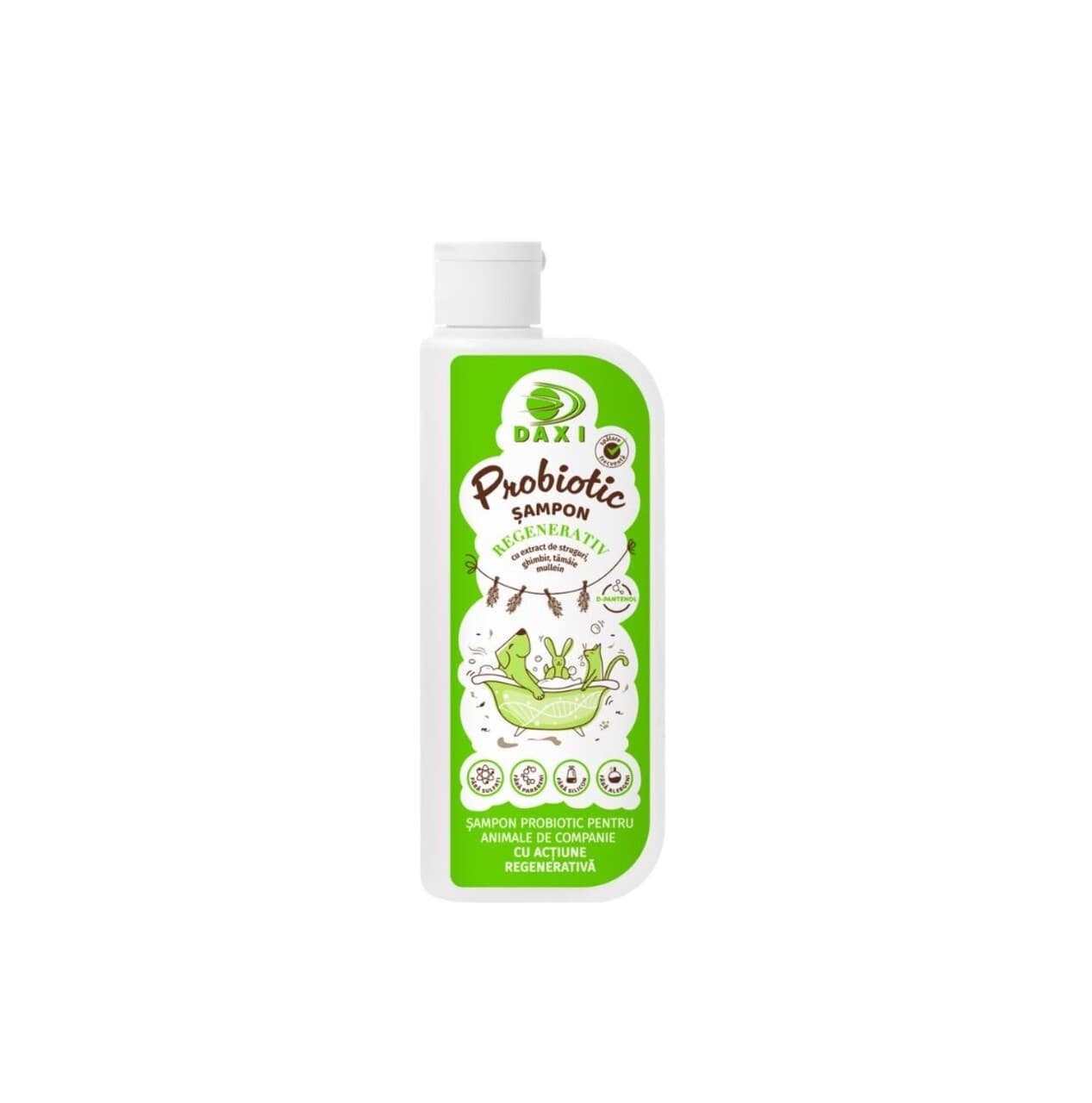 probiotic sampon pentru animale de companie clasic 250 ml daxi probiotic