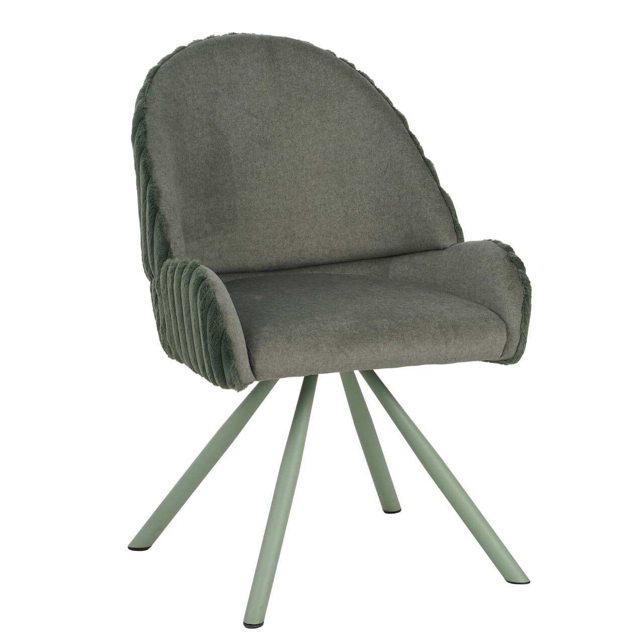 Set 2 scaune Stockholm -A, Mauro Ferretti, 58x53x85 cm, fier/poliester, verde