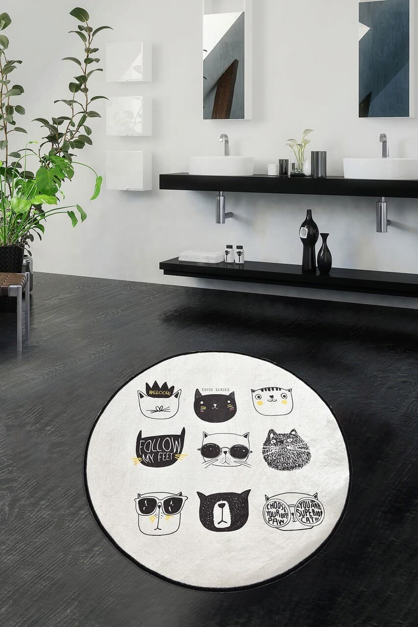 Covoras de baie, L'essentiel Maison, Cutie Djt, Multicolor
