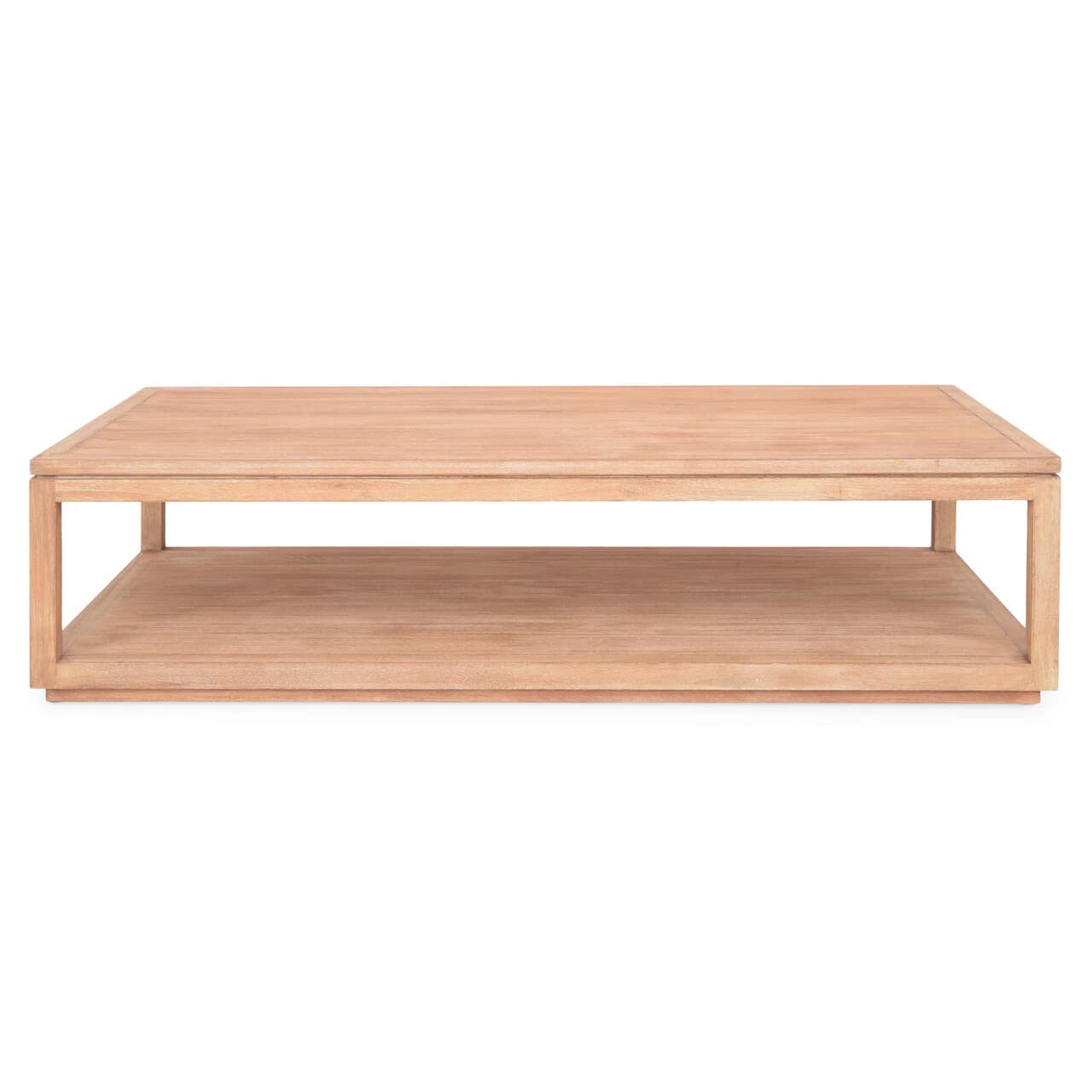 Masa pentru gradina/terasa Elba, 152x83x32 cm, lemn de teak, natur