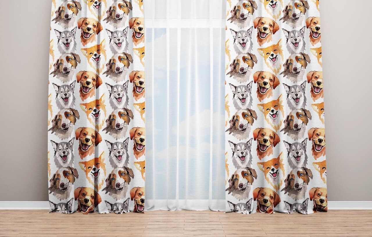 draperie foxes oyo kids 140x240 cm poliester multicolor