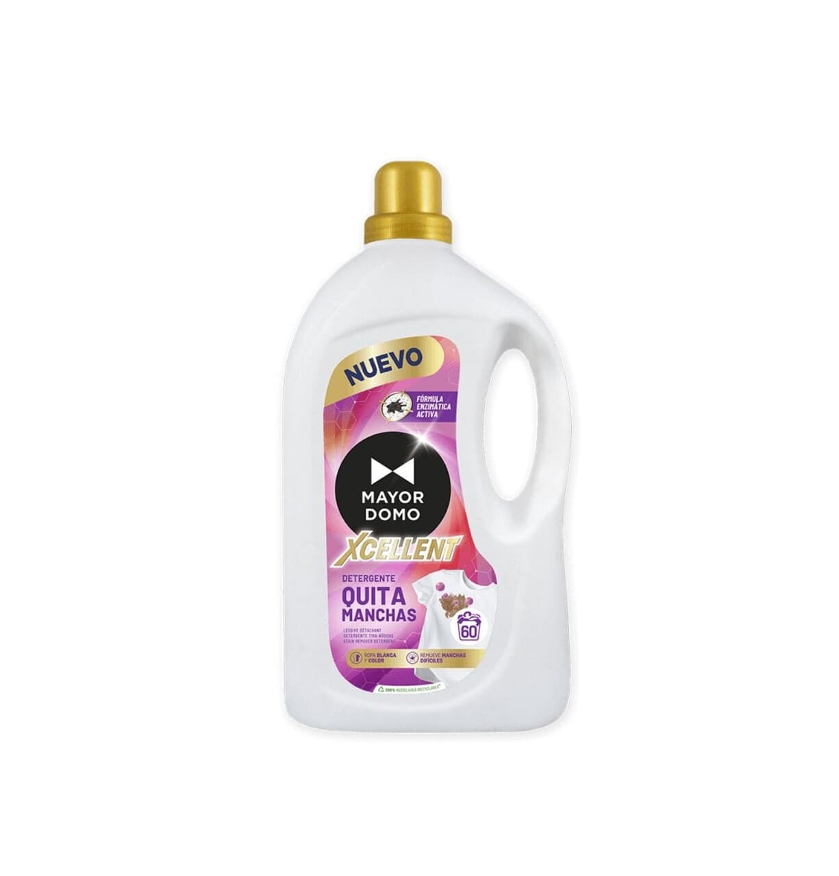 Detergent lichid enzimatic pentru indepartarea petelor, 3L, Mayordomo
