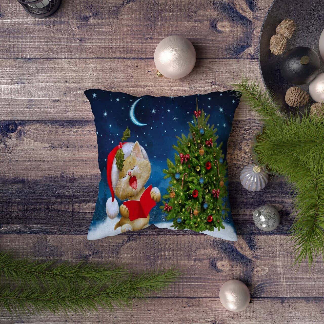 Husa de perna, NYXMAS126, 43x43 cm, Multicolor