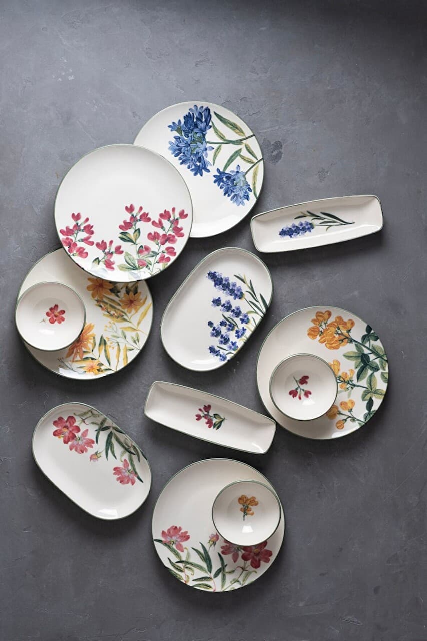 Set de mic dejun, Hermia, 311MBL1125, Bol Joker: 10 cm (4 bucati), Multicolor