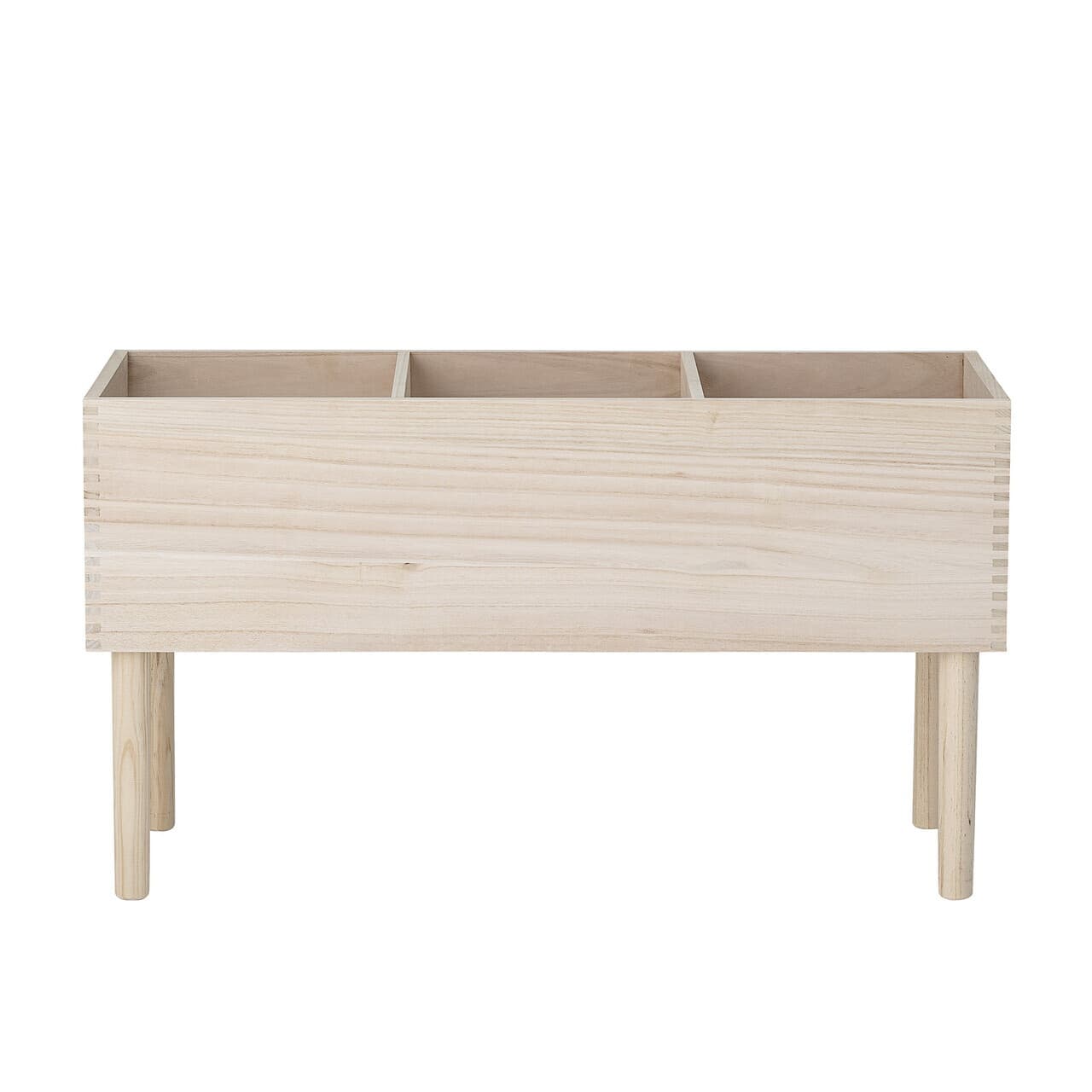 Biblioteca pentru copii, Bloomingville, Douve, 91x35x50 cm, lemn de paulownia, natural