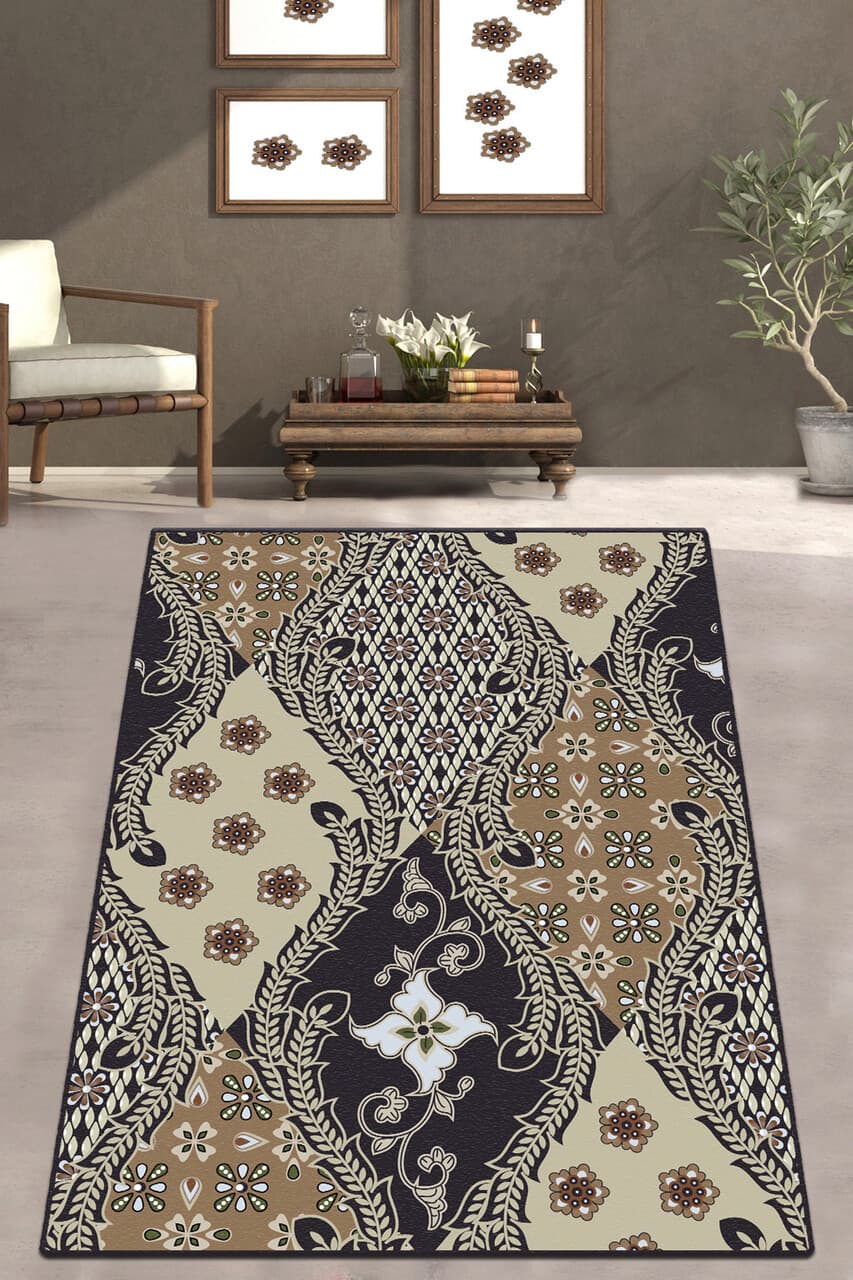 Covor, Anatolia Djt, 80x150 cm, Poliester, Ecru