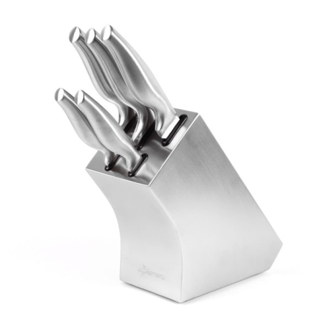 set cutite in suport 6 piese muhler mr 681 inox