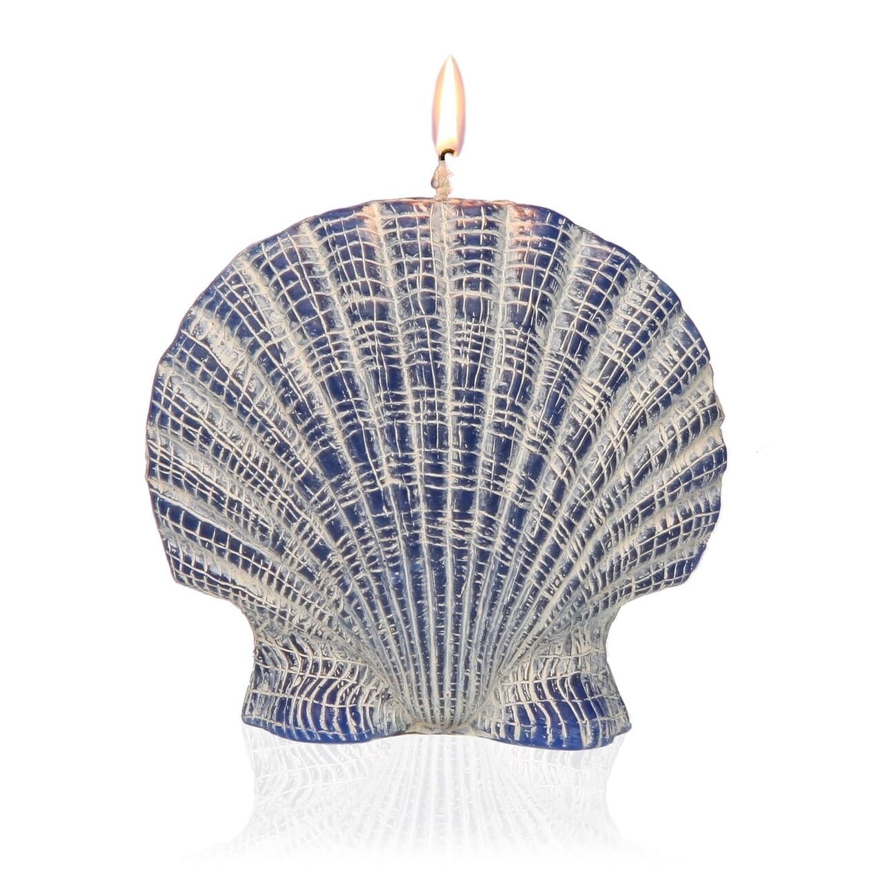lumanare scallop versa 13x5x12 cm parafina
