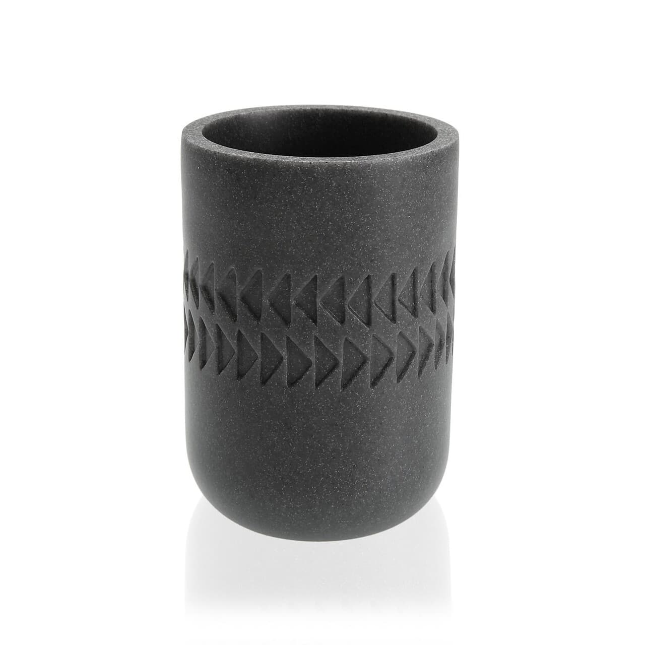 suport periute si pasta de dinti otto versa 6 9x10 2 cm polirasina gri