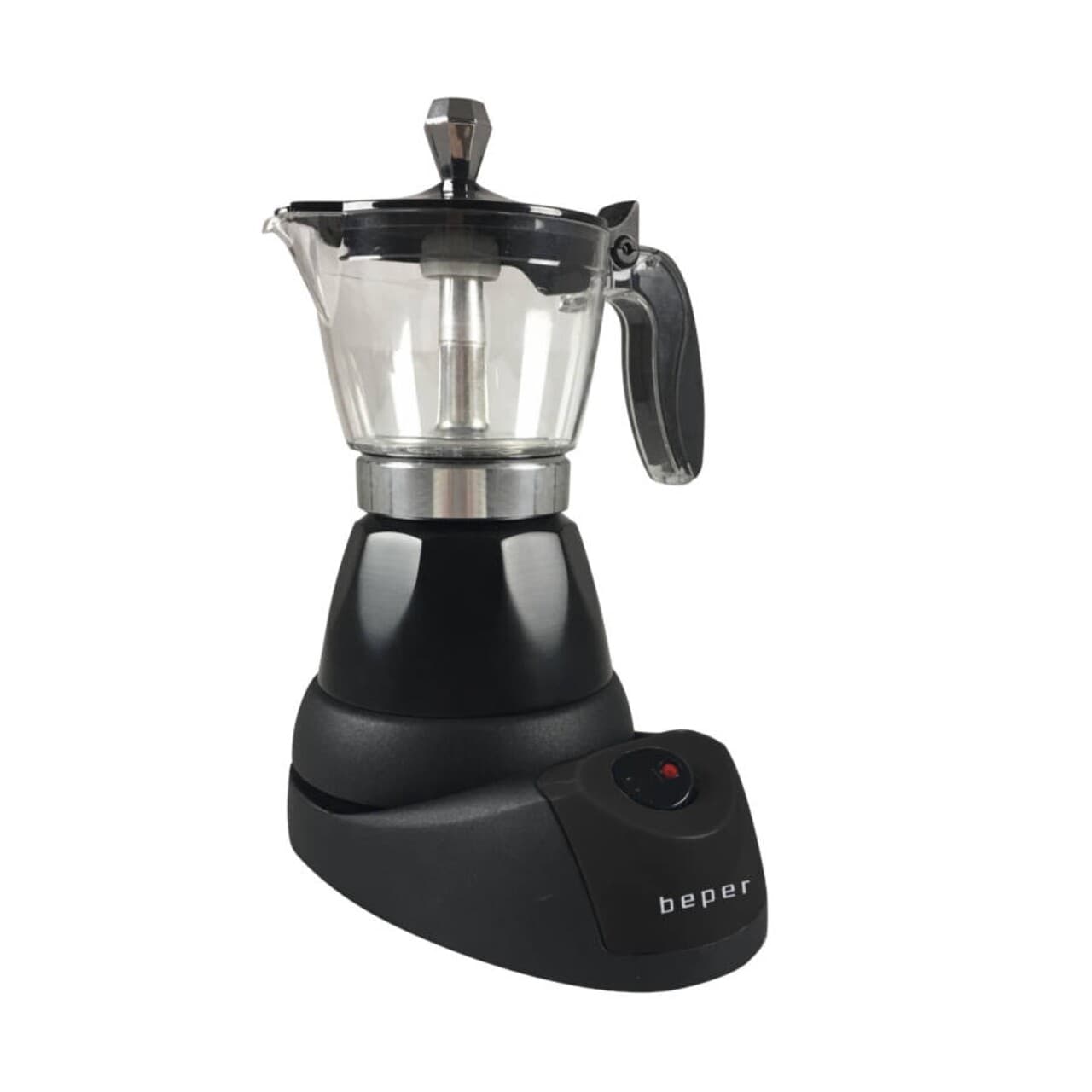 Cafetiera electrica BC.040N, Beper, 400 W, 3 cesti